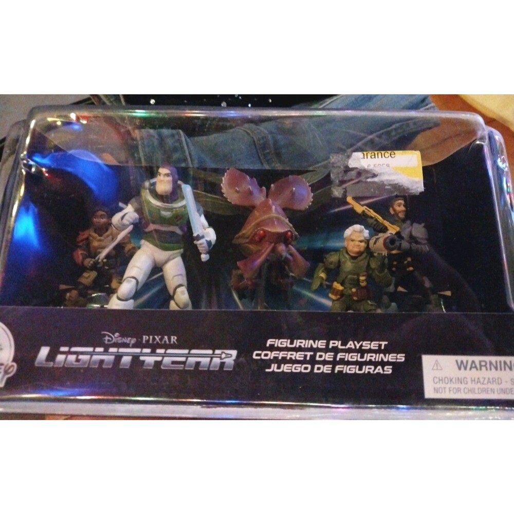 Disney Pixar Lightyear Figurine Playset 5pk Buzz New Sealed